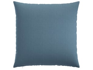Lot de 6 housses de coussin heerlen bleu denim 55 x 55 cm tissu cf49593