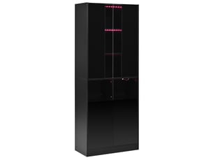 Buffet 4 porte(s) STILVORA - 70 cm coloris noir