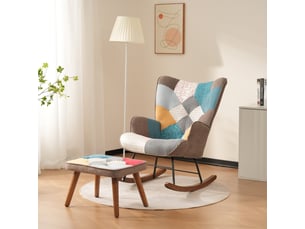 Coforama fauteuils à bascule et relax - accoudoirs rembourrés, repose-pieds - salon et détente