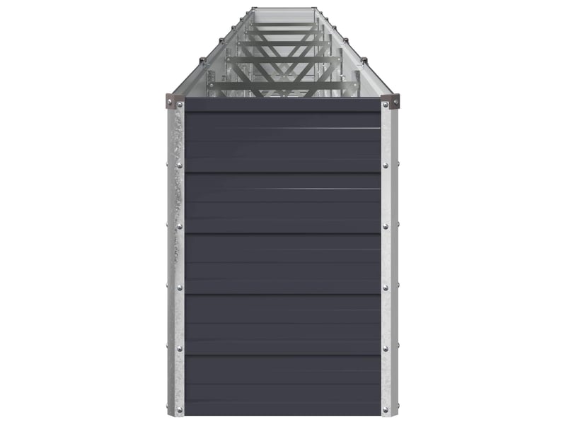 Jardinière - jardin surélevé anthracite 600 x 40 x 55 cm - Conforama D