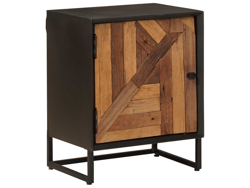  Table de chevet - cabinet de chevet - table de nuit faite main naturel 40 x 30 x 50 cm  - Conforama A