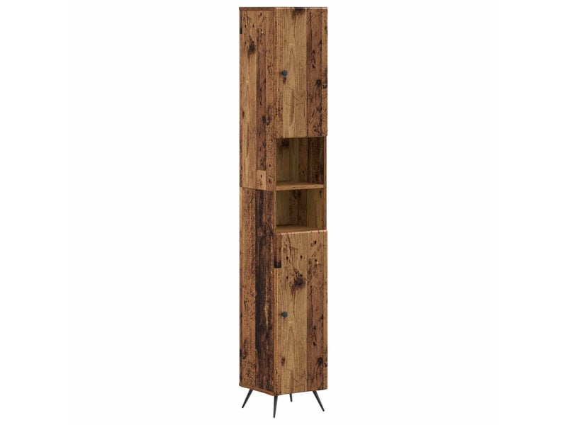  Ensemble de meuble de salle de bain 3 pièces breda bois ancien cf63343  - Conforama C