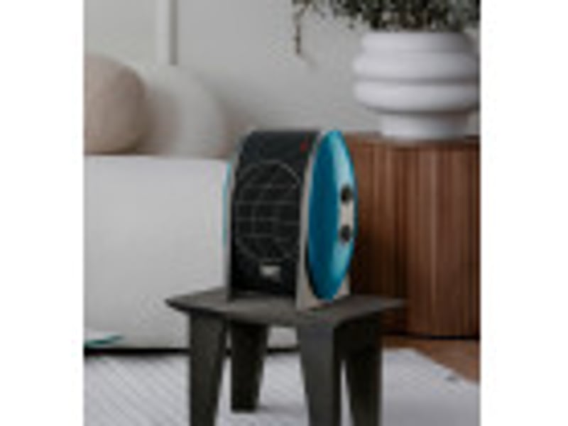  Chauffage soufflant ABRILA Desierto 2000 W bleu, 2 puissances, 3 fonctions, thermostat réglable et protection contre la surchauffe 226222008 - Conforama D