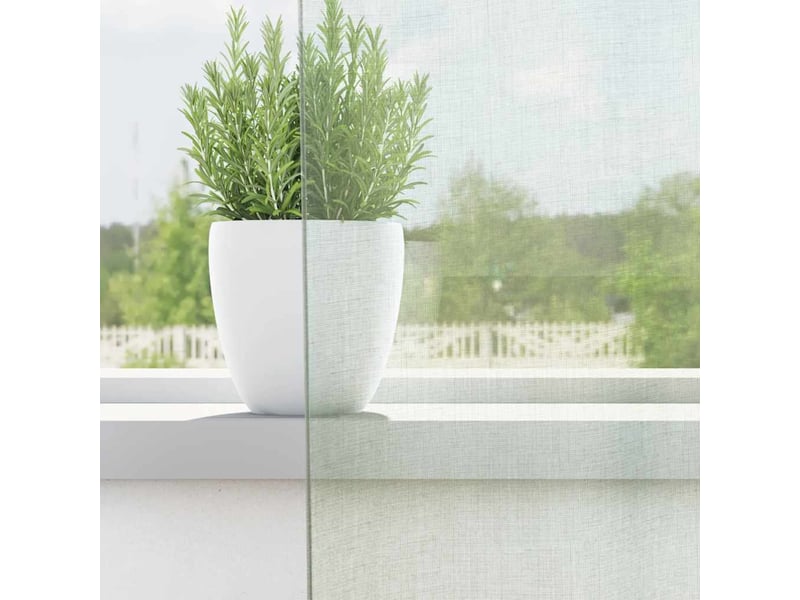 Lot de 2 rideaux en voile, voilages avec boucles gris clair 140x260 cm cf44300  - Conforama C