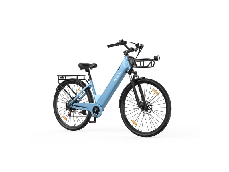  Vélo électrique velopro c1pro, 250 w, 36 v, bleu ciel C1PRO - Conforama D