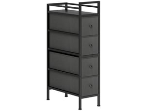 Buffet   4 tiroir(s)   - 20 cm coloris gris 