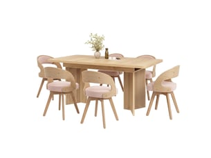 Ensemble table rectangulaire 6 chaise(s) BGSRYAO