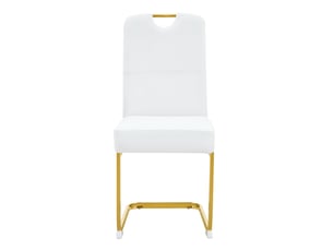 Chaises de salle à manger modernes - ensemble de 2 pièces - design ergonomique - ressorts intégrés