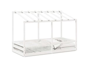 Lit simple 100x200 cm    coloris blanc