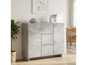 Buffet <strong></strong> <strong></strong> - 85.5 cm coloris gris