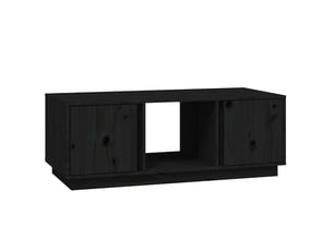 Table basse rectangulaire coloris noir  