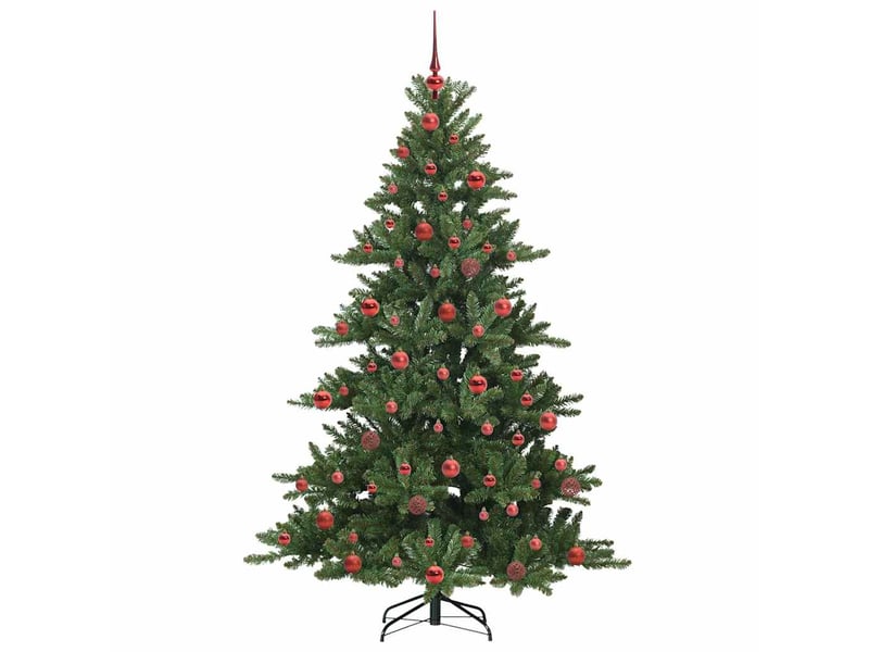  Sapin de noël, arbre de noël artificiel à branches articulées vert 180 cm cf61091  - Conforama D