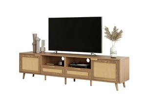 Meuble tv coloris bois clair    