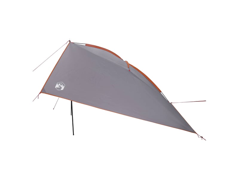 Tente voiture pour camping gris et orange 308x215x220 cm - Conforama E