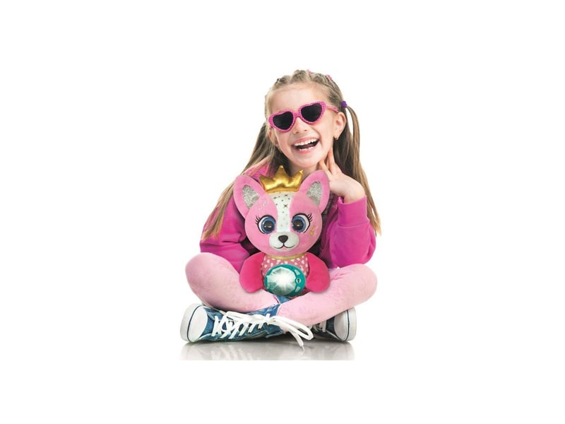  Chat peluche interactif emy rose avec messages secrets jusqu a 5 CLE8005125529520 - Conforama C