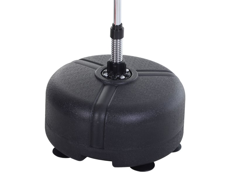 Punching-ball sur pied noir réglable de 136 à 154 cm avec gants, pour entraînement débutant ou confirmé - Conforama D