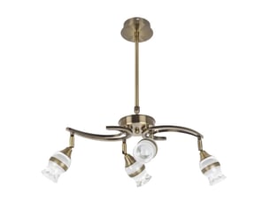Lampe moderne fabrilamp zodiaco 4 lumières led intégrée cuero