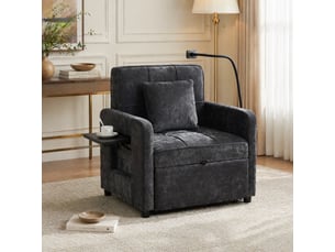 Fauteuil convertible <strong>HAUSS SPOLE</strong> <strong></strong> Tissu gris vendu A l'unité