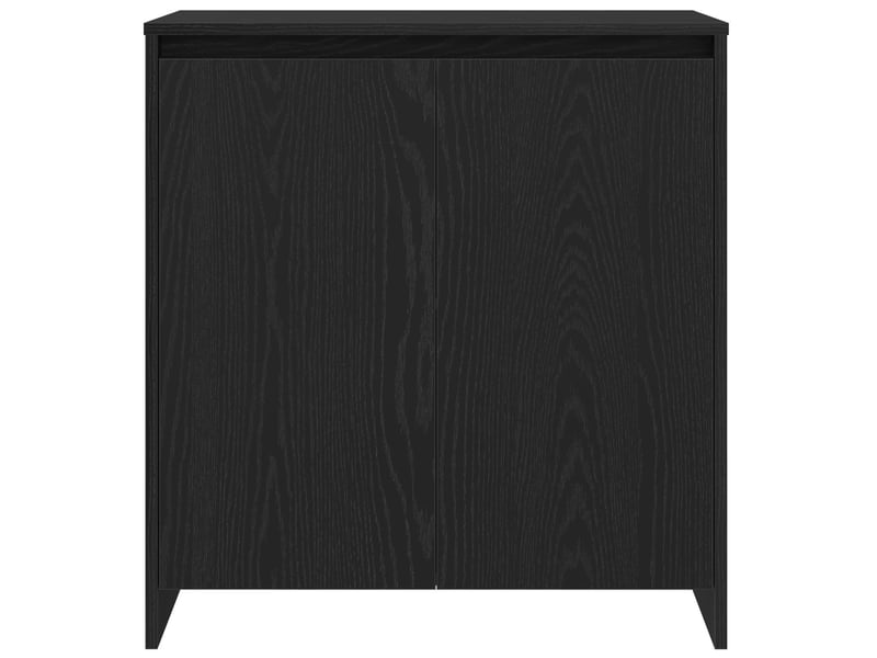  Buffet - bahut - meuble de rangement 3 pc noir 70 x 41 x 75 cm bois d'ingénierie  - Conforama E