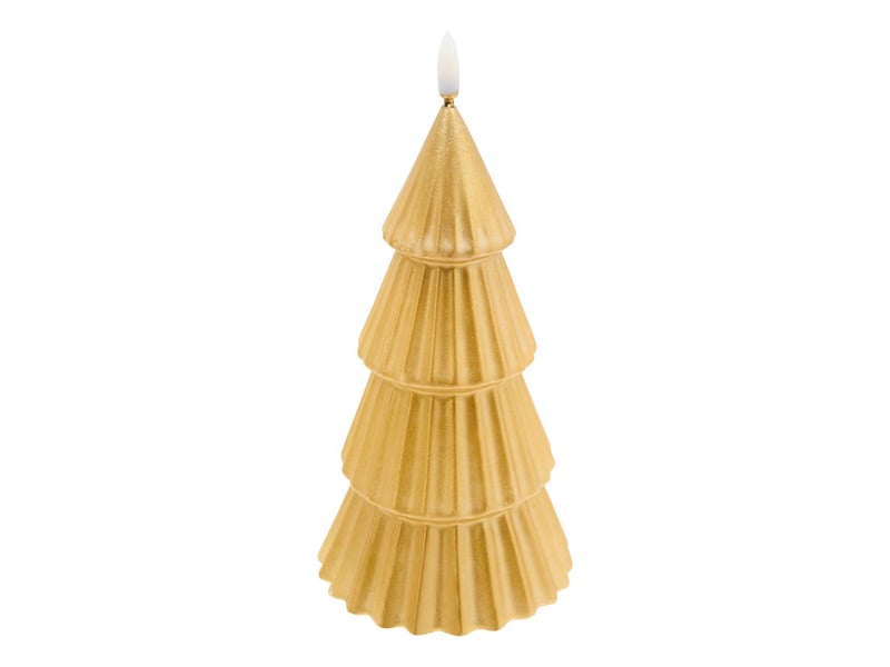  Bge led sapin h20cm dore  - Conforama A