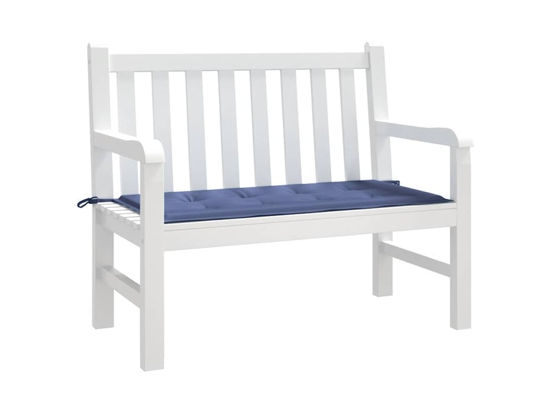  Coussin de banc de jardin, coussin d'assise bleu marine 120x50x3 cm tissu oxford cf52685  - Conforama C