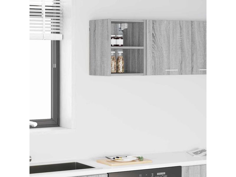 Meuble de rangement, armoire suspendue gris sonoma 30x29,5x40cm - Conforama B