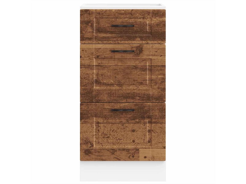 Meuble de rangement, armoire de cuisine porto vieux bois bois d'ingénierie shl6036 - Conforama D