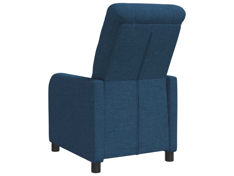 Vidaxl fauteuil inclinable bleu tissu - Conforama E