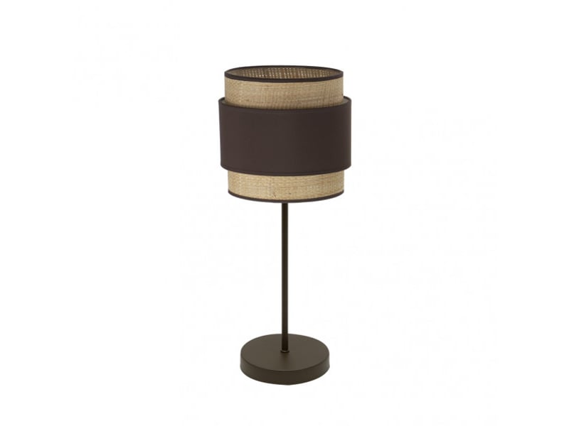  Lampe à poser fabrilamp kandy naturelmarron 1 x e14 45 x 18 x 18 cm 174271002 - Conforama A