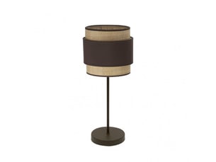 Lampe à poser fabrilamp kandy naturelmarron 1 x e14 45 x 18 x 18 cm