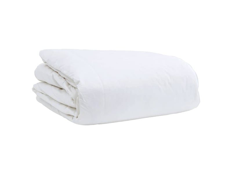  Couette - duvet 200 x 220 cm printemps, automne plume blanc respirant  - Conforama D