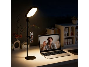 Lampe de bureau led dimmable 5 modes de couleur 10 niveaux de luminosité port usb minuterie support pour téléphone noir