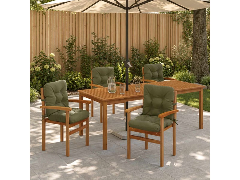 Lot de 6 coussins de chaise à dossier haut vianen cf59399  - Conforama B