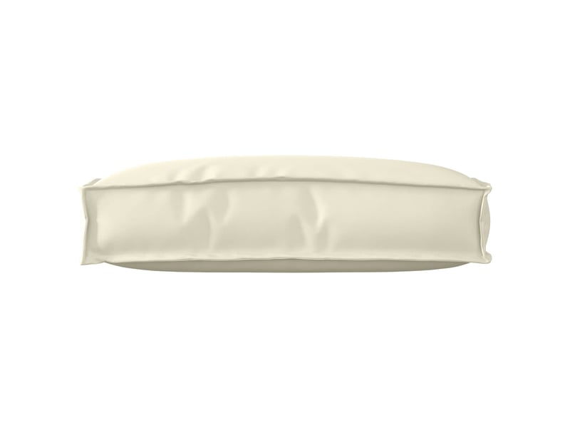  Coussin pour chaisecanapé crème 60 x 40 x 12 cm tissu oxford cf51361  - Conforama C