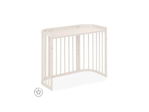 Lit bébé 90x190 cm W5-C coloris blanc