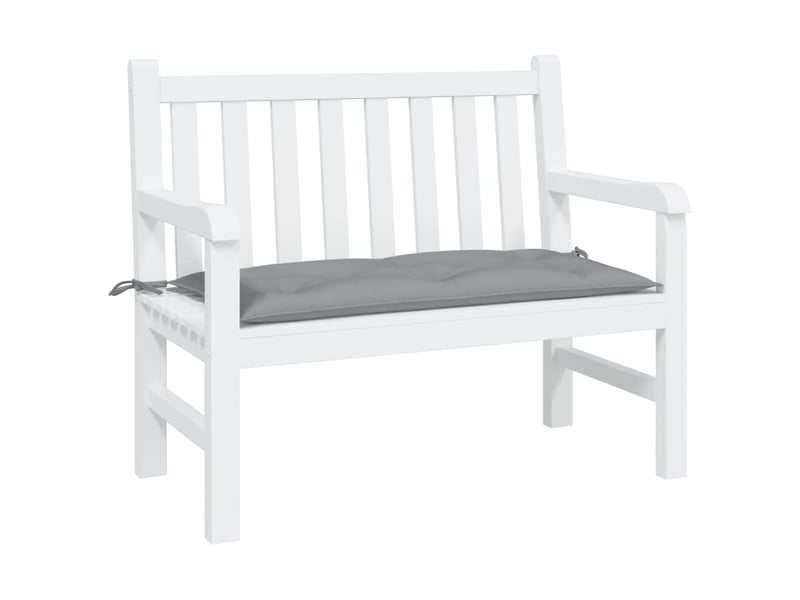 Coussin de banc de jardin, coussin d'assise gris 100x50x7 cm tissu oxford cf52722  - Conforama B