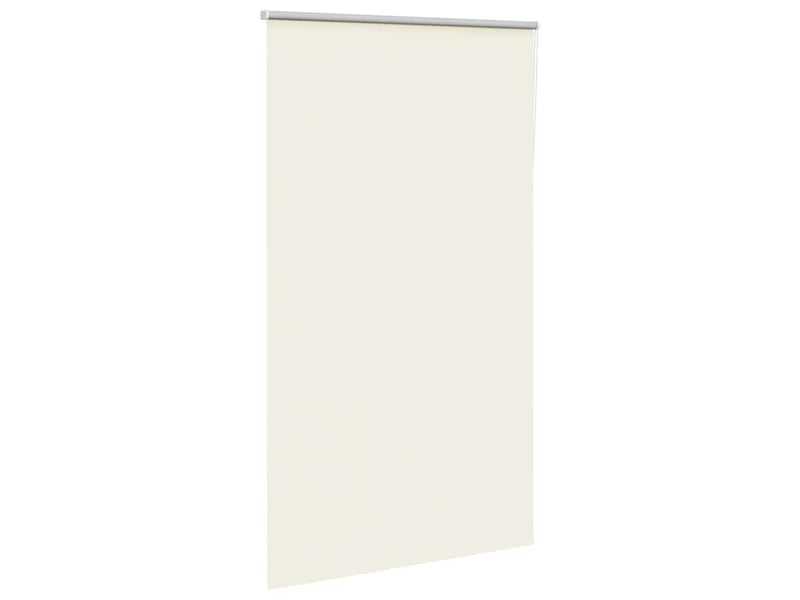 Store enrouleur occultant, store à rouleau blanc cassé 120x230 cm largeur tissu cf45514 - Conforama C