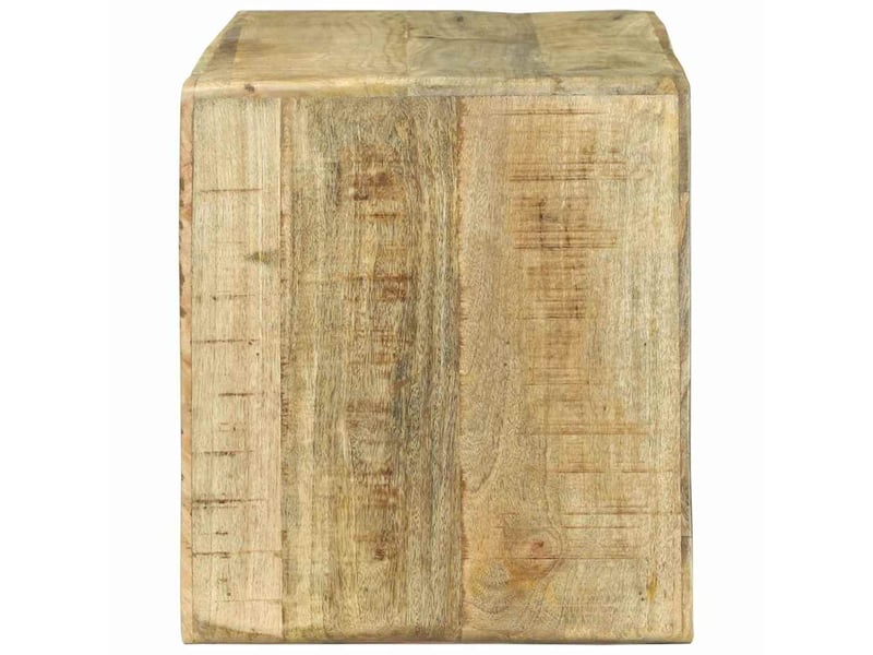  Meuble tv - banc tv - meuble de rangement marron 80 x 32 x 36 cm bois de manguier massif  - Conforama D