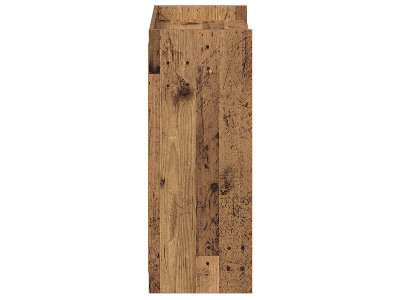  Meuble à chaussure, cabinet à chaussures bois ancien 73,5x36x92 cm  - Conforama E