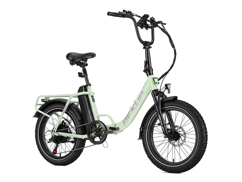  Bekup s3 vélo électrique pliable, pneus 20, batterie 48v 15ah, vert  - Conforama A