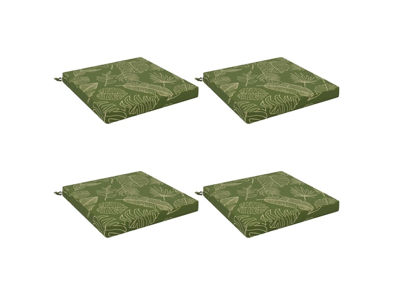 Lot de 4 coussins de siège, coussins d'assise soest 100 % polyester cf60181 - Conforama A