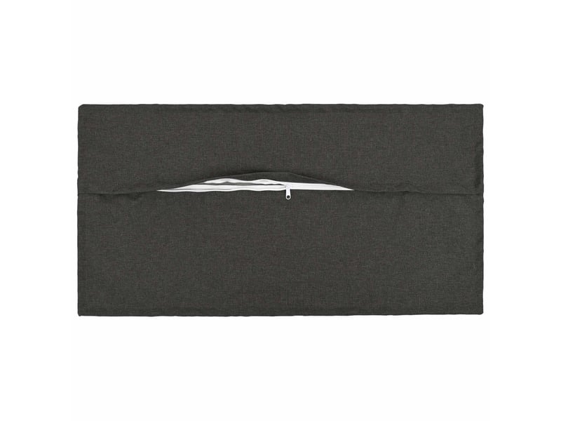  Lot de 6 coussins, coussins décoratifs houten gris foncé lin synthétique cf56548  - Conforama C