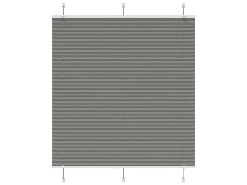 Store plissé, store de fenêtre anthracite 115x150 cm largeur du tissu 114,4 cm cf46686 - Conforama B