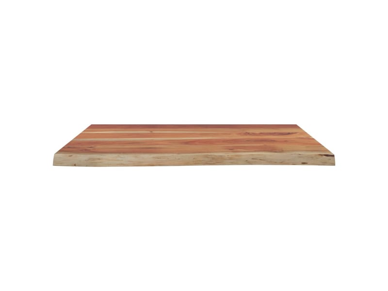 Comptoir de salle de bain, plan de travail 70x60x3,8 cm rectangulaire acacia cf65758 - Conforama D