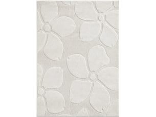Tapis 200x290 cm KATACHI HAYAMI X CONFORAMA coloris écru