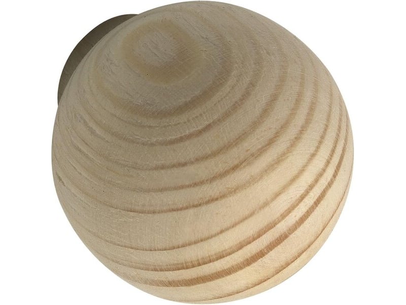  Tout sous contrôle olwen baldinis, diamètre de 30 mm, rond, profondeur de 34 mm, sapin de norvège non traité  - Conforama E