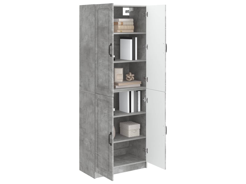  Buffet - ensemble de meubles 2 pc gris béton bois d'ingénierie  - Conforama C