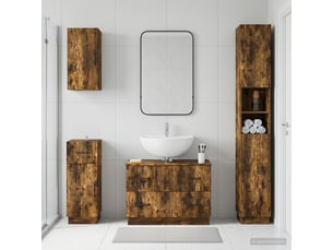 Ensemble de 4 pièces d'armoires de salle de bain hoorn cf63265