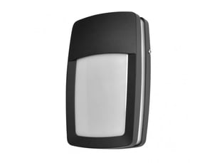 Applique extérieure fabrilamp altair coloris noir 1 x e27 ip44 8,5 x 30 x 18,5 cm