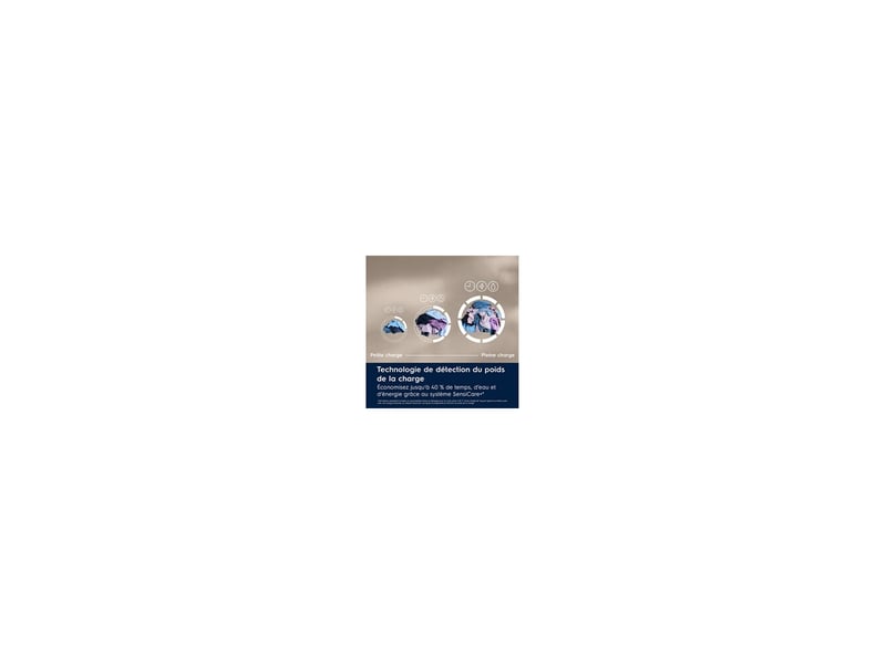  Lave linge hublot 9 kg vapeur steamrefresh 1400 tr min blanc 8149100 - Conforama C